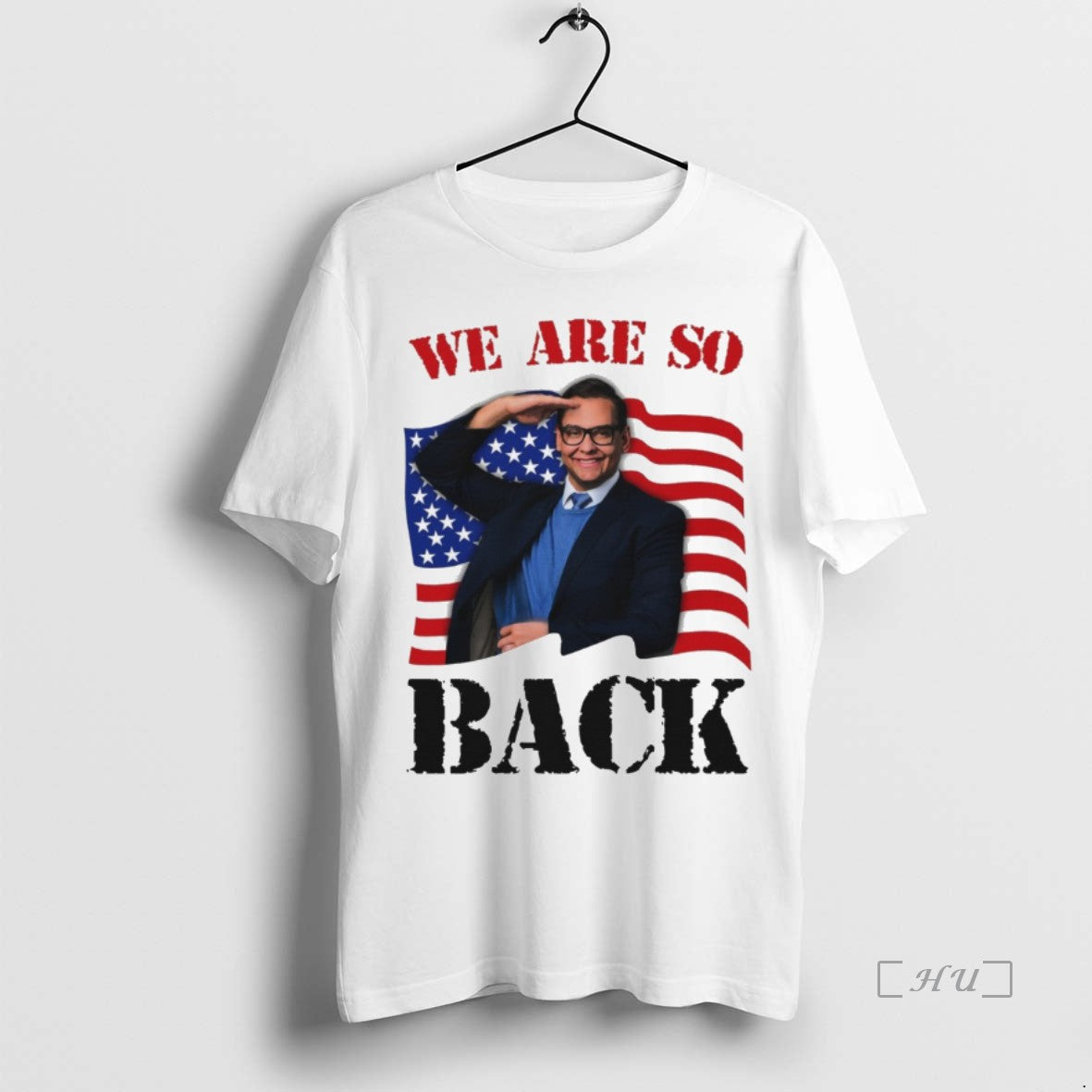 Officials We Are So Back George Santos American Flag T-Shirts, Hoodie, Sweatshirt - T-Shirt, Sweatshirt, Hoodie