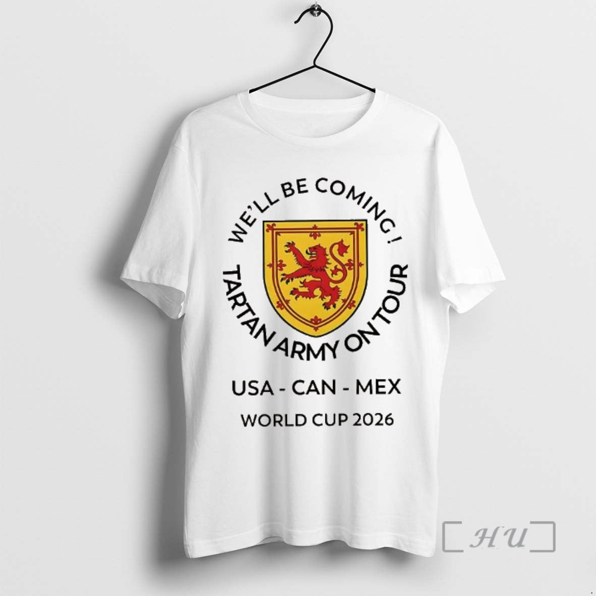 Officials Well Be Coming Tartan Army Tour World Cup 2026 Canada Mexico Usa Logo T-Shirts, Hoodie, Sweatshirt - T-Shirt, Sweatshirt, Hoodie