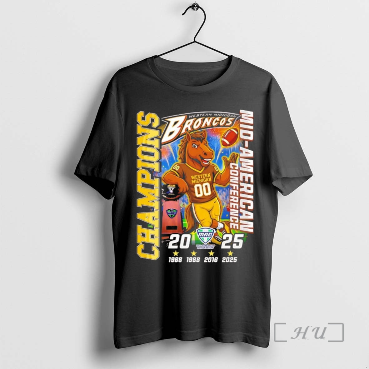 Officials Western Michigan Broncos 2025 3 Time Mac Champions Chriast T-Shirts, Hoodie, Sweatshirt - T-Shirt, Sweatshirt, Hoodie