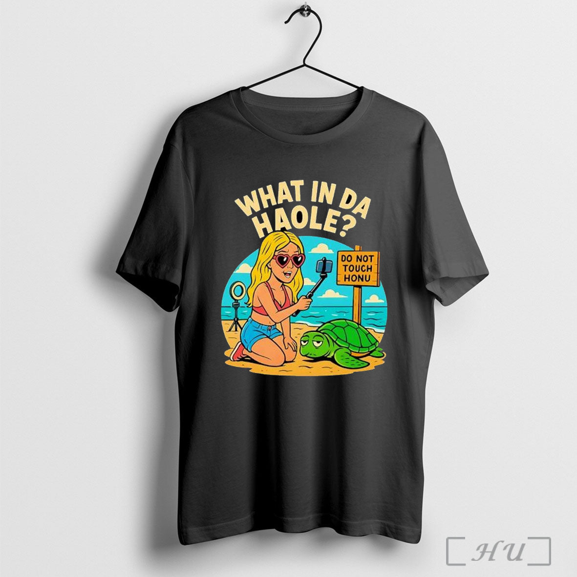 Officials What Da Haole Girl Taking Selfie Hawaiian Monk Seal Turtle T-Shirts, Hoodie, Sweatshirt - T-Shirt, Sweatshirt, Hoodie