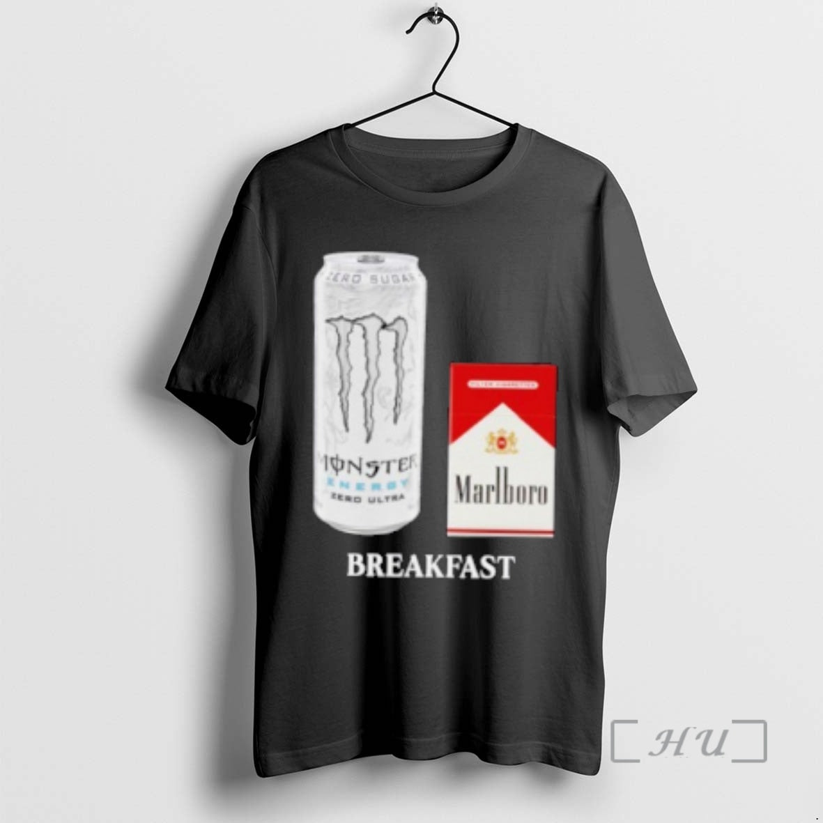 Officials White Monster Marlboro Red Cigarette Breakfast T-Shirts, Hoodie, Sweatshirt - T-Shirt, Sweatshirt, Hoodie