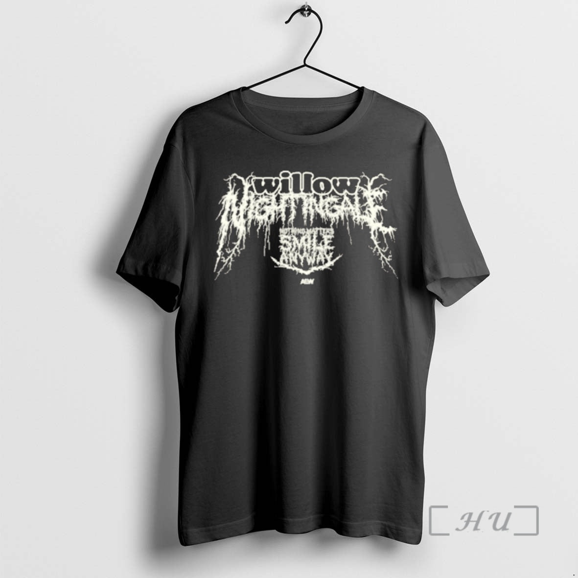 Officials Willow Nightingale Smiling Is Metal Aew 2025 T-Shirts, Hoodie, Sweatshirt - T-Shirt, Sweatshirt, Hoodie