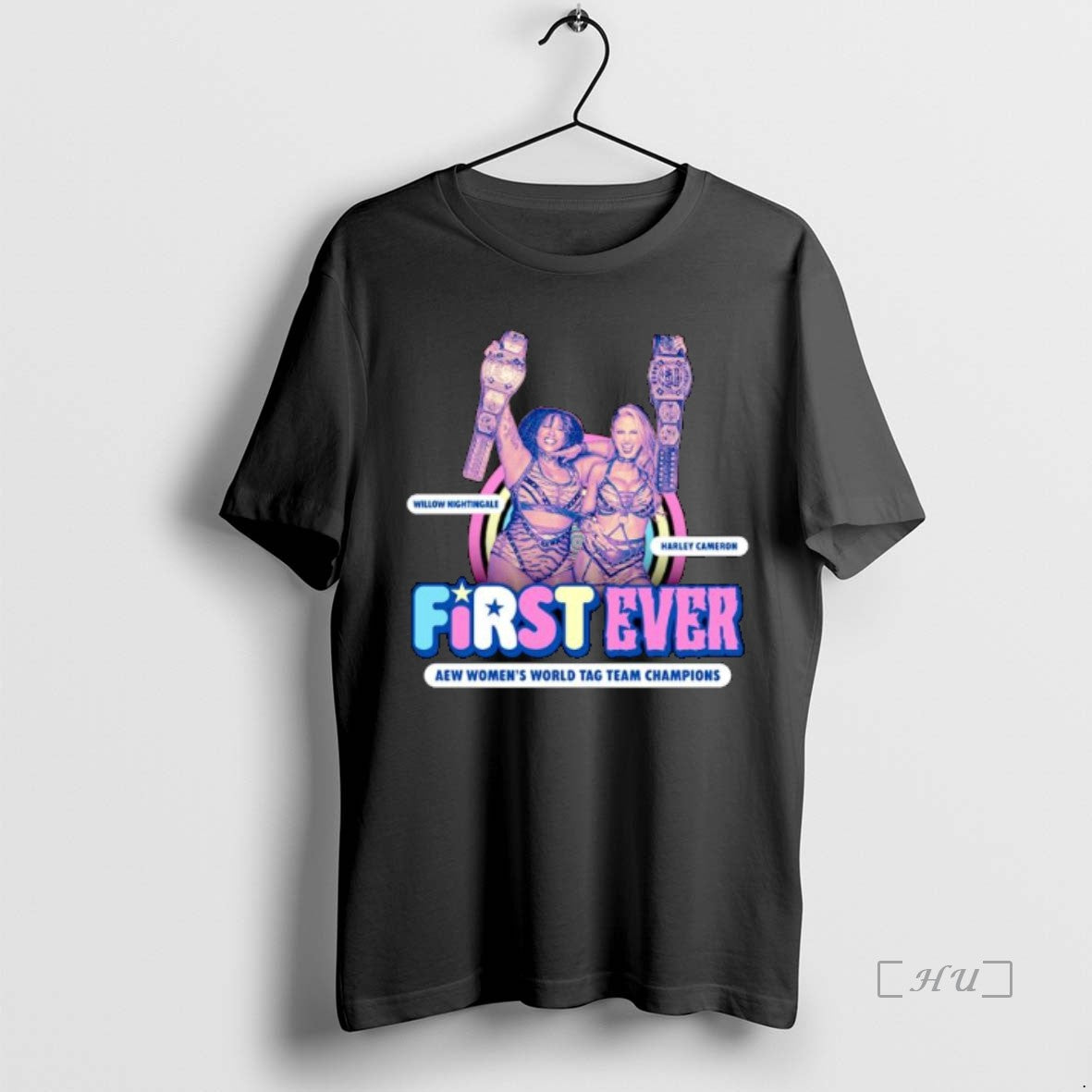Officials Willow Nightingale Harley Cameron First Ever Aew World Tag Team Champions Ornaments T-Shirts, Hoodie, Sweatshirt - T-Shirt, Sweatshirt, Hoodie