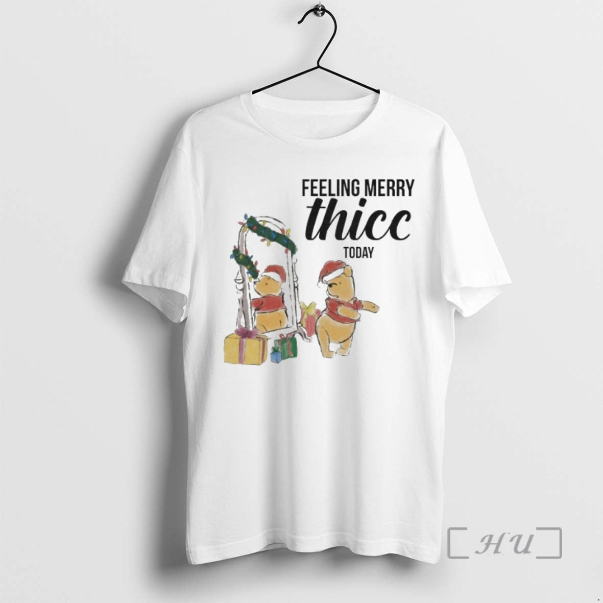 Officials Winnie Pooh Feeling Merry Thic Today T-Shirts, Hoodie, Sweatshirt - T-Shirt, Sweatshirt, Hoodie