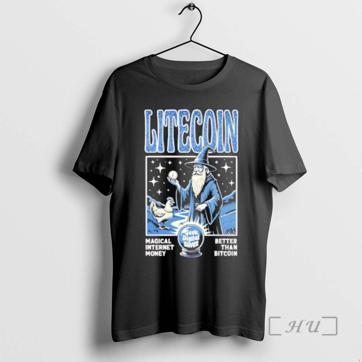 Officials Wizard Litecoin Magical Internet Money T-Shirts, Hoodie, Sweatshirt - T-Shirt, Sweatshirt, Hoodie
