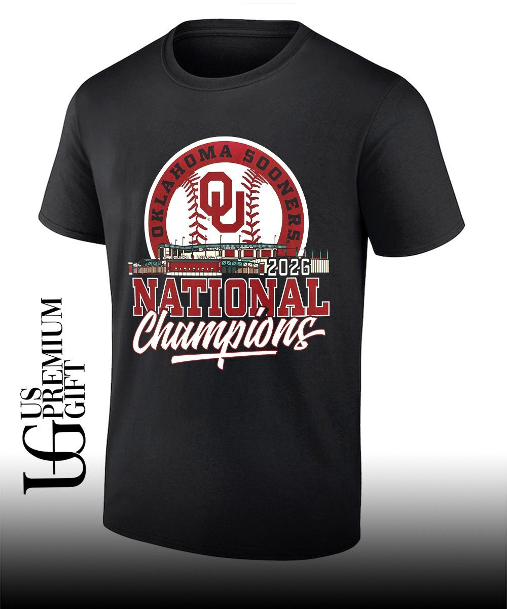 Oklahoma Sooners Baseball 3X National Champions shirt Unisex T-shirt, Sweatshirt, Hoodie, Long Sleeve Tee - T-Shirt, Sweatshirt, Hoodie
