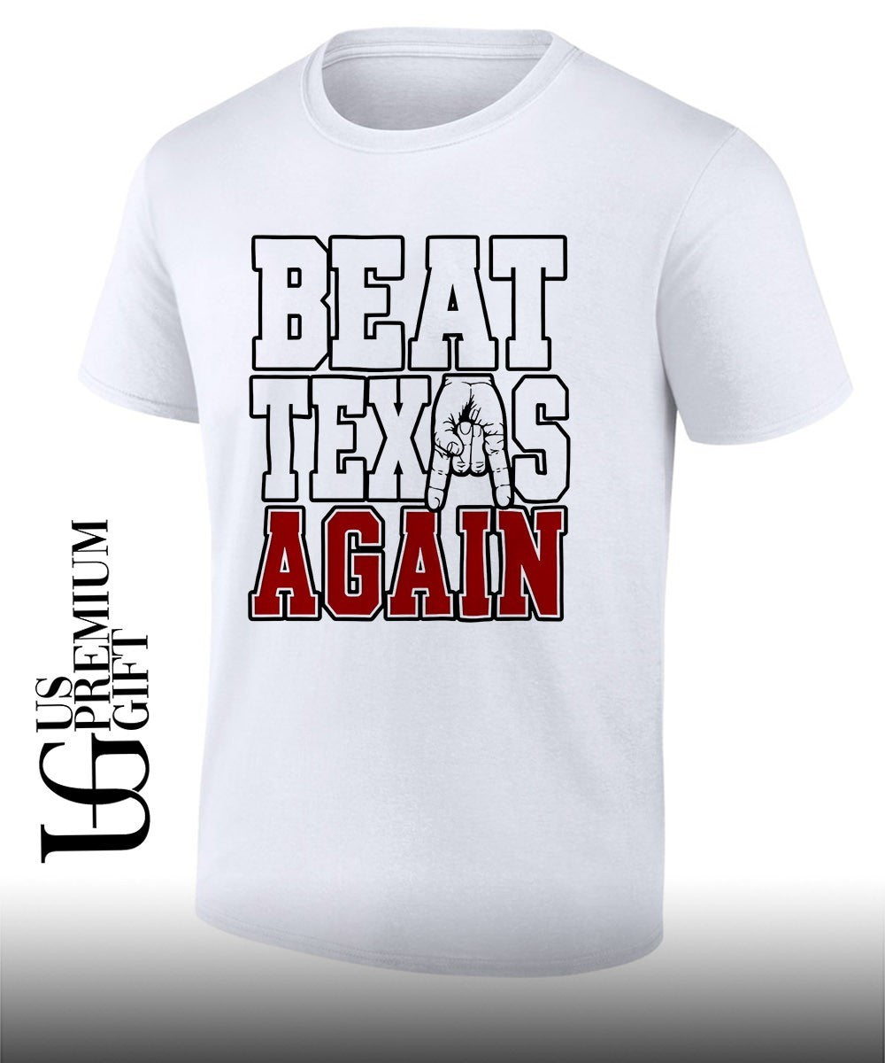 Oklahoma Sooners Beat Texas Again College Football shirt Unisex T-shirt, Sweatshirt, Hoodie, Long Sleeve Tee - T-Shirt, Sweatshirt, Hoodie