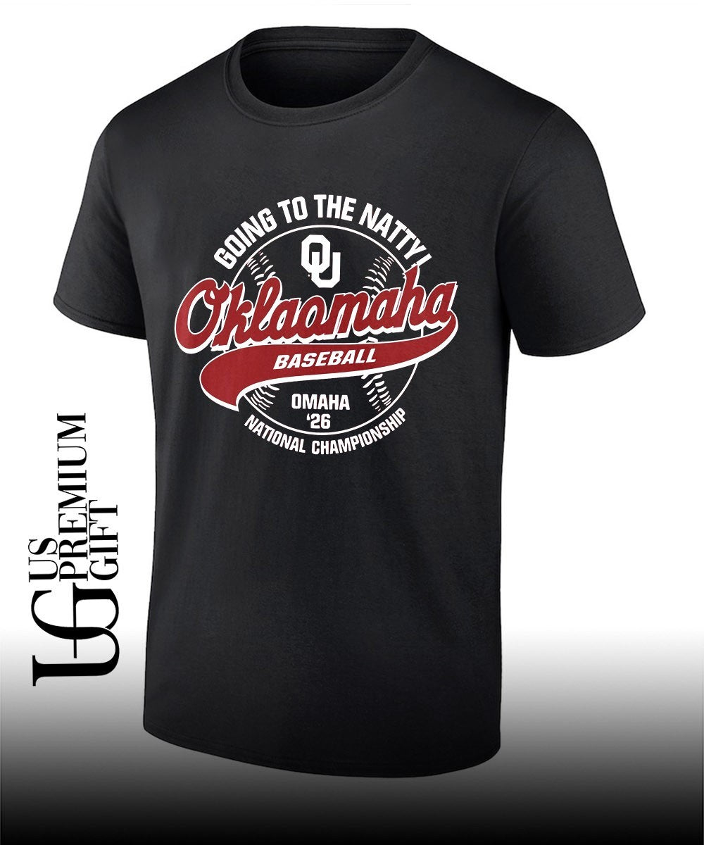 Oklahoma Sooners Going to the Natty Oklaomaha Baseball Omaha 26 National shirt Unisex T-shirt, Sweatshirt, Hoodie, Long Sleeve Tee - T-Shirt, Sweatshirt, Hoodie