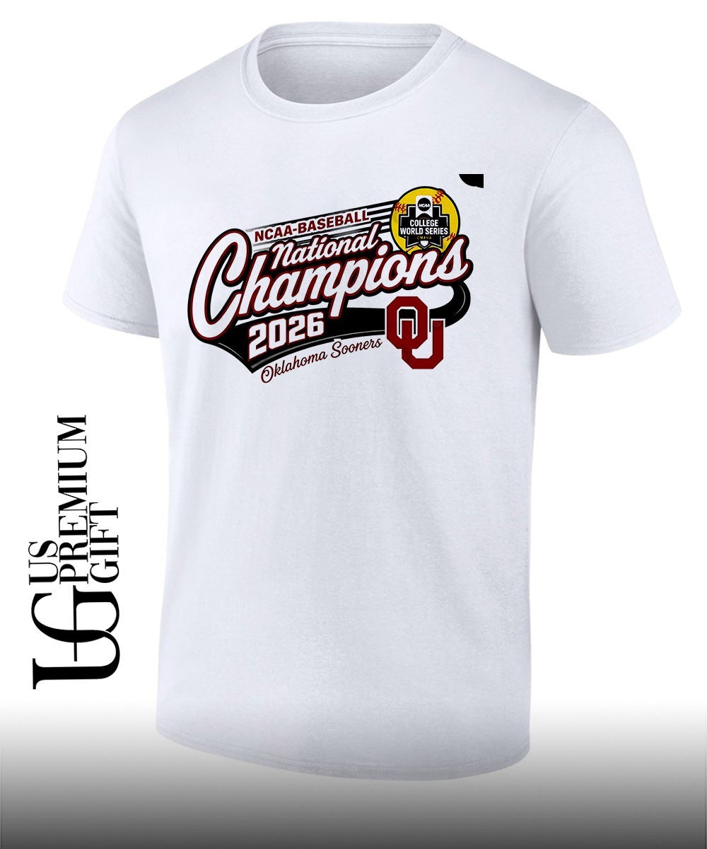 Oklahoma Sooners NCAA Baseball 3X National Champions 20 26 Boomer Sooner shirt Unisex T-shirt, Sweatshirt, Hoodie, Long Sleeve Tee - T-Shirt, Sweatshirt, Hoodie