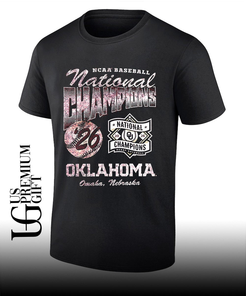 Oklahoma Sooners NCAA Baseball National Champions 2026 Omaha Nebraska shirt Unisex T-shirt, Sweatshirt, Hoodie, Long Sleeve Tee - T-Shirt, Sweatshirt, Hoodie