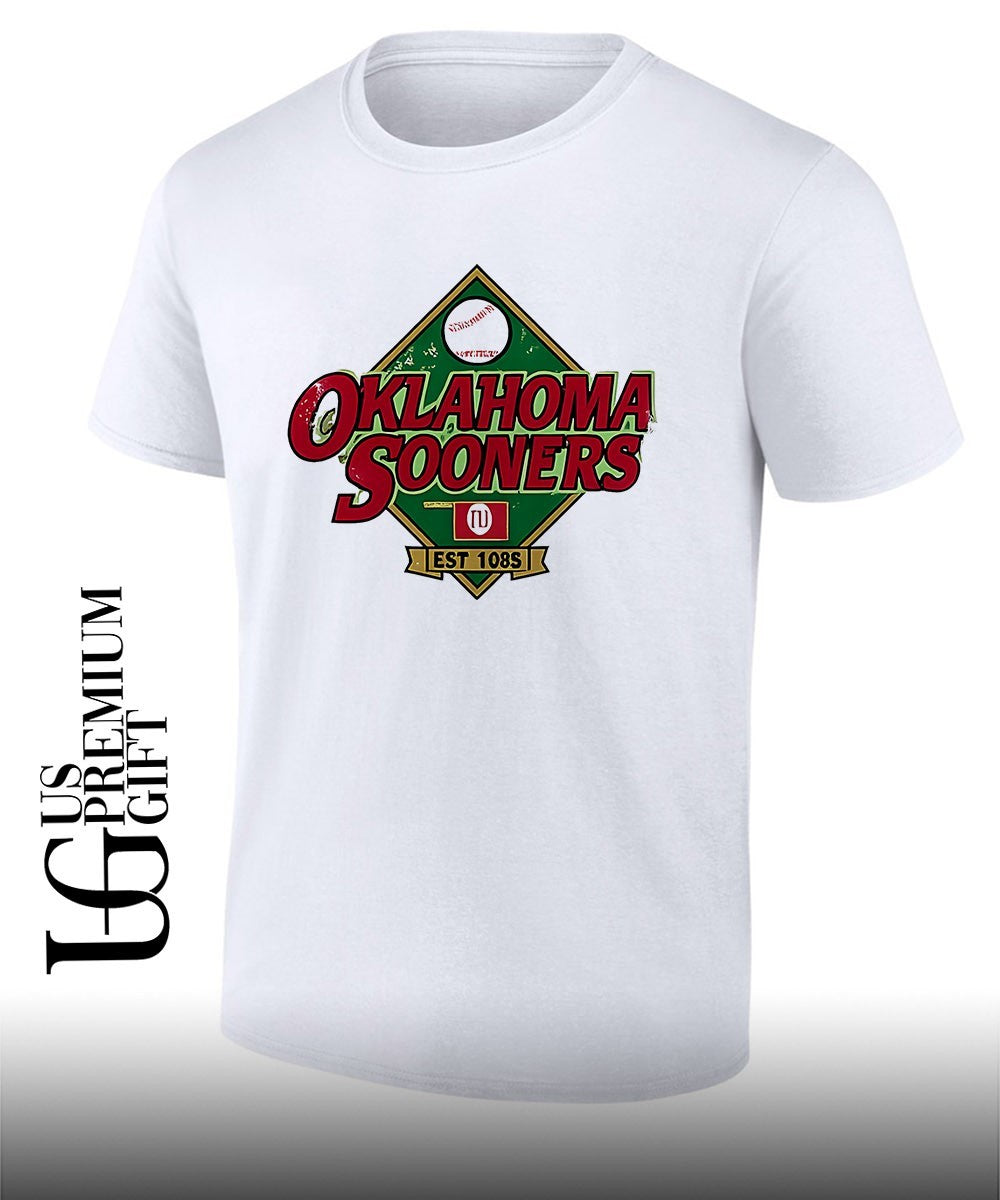 Oklahoma Sooners NCAA Baseball Oklahoma Sooners Est 108S shirt Unisex T-shirt, Sweatshirt, Hoodie, Long Sleeve Tee - T-Shirt, Sweatshirt, Hoodie