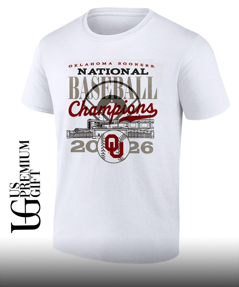 Oklahoma Sooners National Baseball Champions 2026 NCAA College Sport shirt Unisex T-shirt, Sweatshirt, Hoodie, Long Sleeve Tee - T-Shirt, Sweatshirt, Hoodie