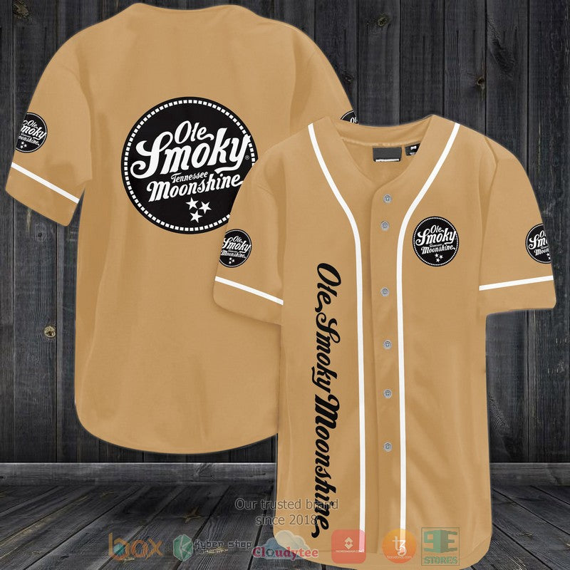 Ole Smoky Distillery brown Baseball shirt Unisex T-shirt, Sweatshirt, Hoodie, Long Sleeve Tee - T-Shirt, Sweatshirt, Hoodie