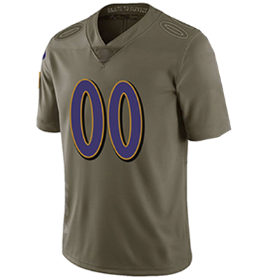Custom B.Raven Jersey 2022 Stitched American Football Jerseys football jersey product view 2