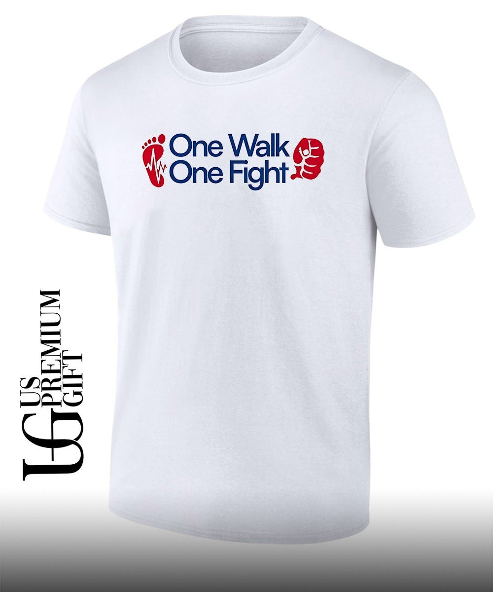 One Walk One Fight Awareness Healthcare shirt Unisex T-shirt, Sweatshirt, Hoodie, Long Sleeve Tee - T-Shirt, Sweatshirt, Hoodie