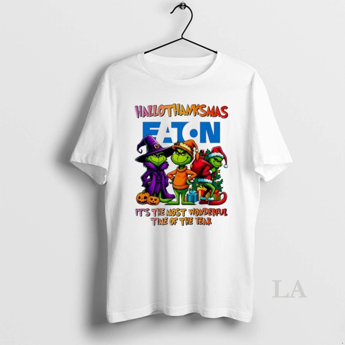 Original 2025 Grinch X Eaton Corporation Most Time Year Happy T-Shirts, Hoodie, Sweatshirt - T-Shirt, Sweatshirt, Hoodie