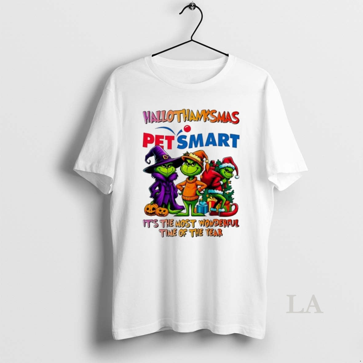 Original 2025 Grinch X Petsmart Most Time Year Happy Hallothanksmas T-Shirts, Hoodie, Sweatshirt - T-Shirt, Sweatshirt, Hoodie