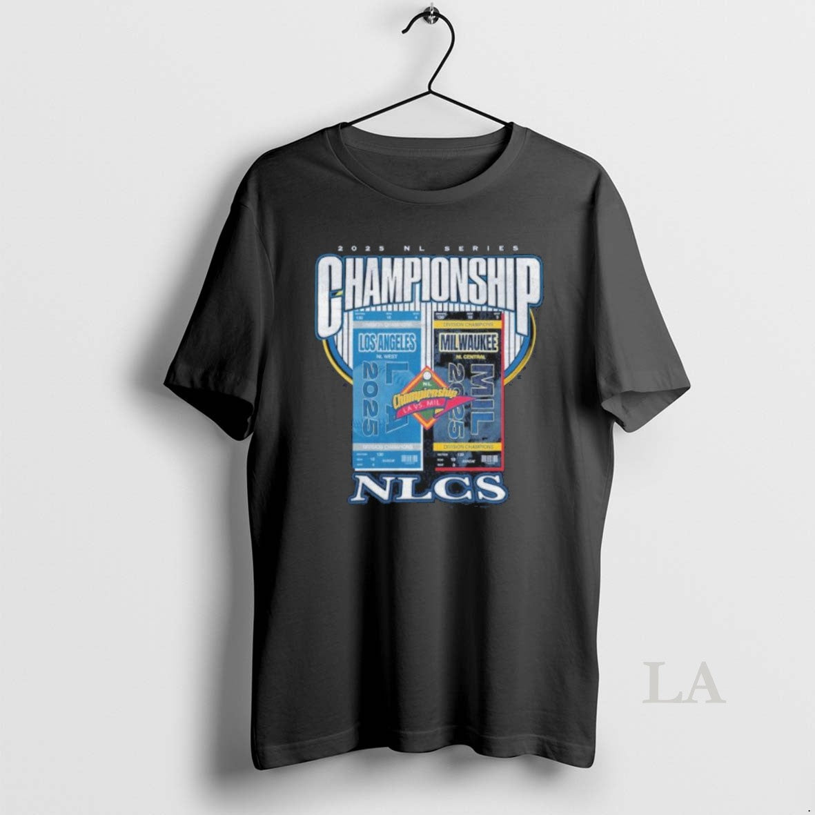 Original 2025 Nlcs Championship Matchup La Dodgers Vs Mil Brewers T-Shirts, Hoodie, Sweatshirt - T-Shirt, Sweatshirt, Hoodie