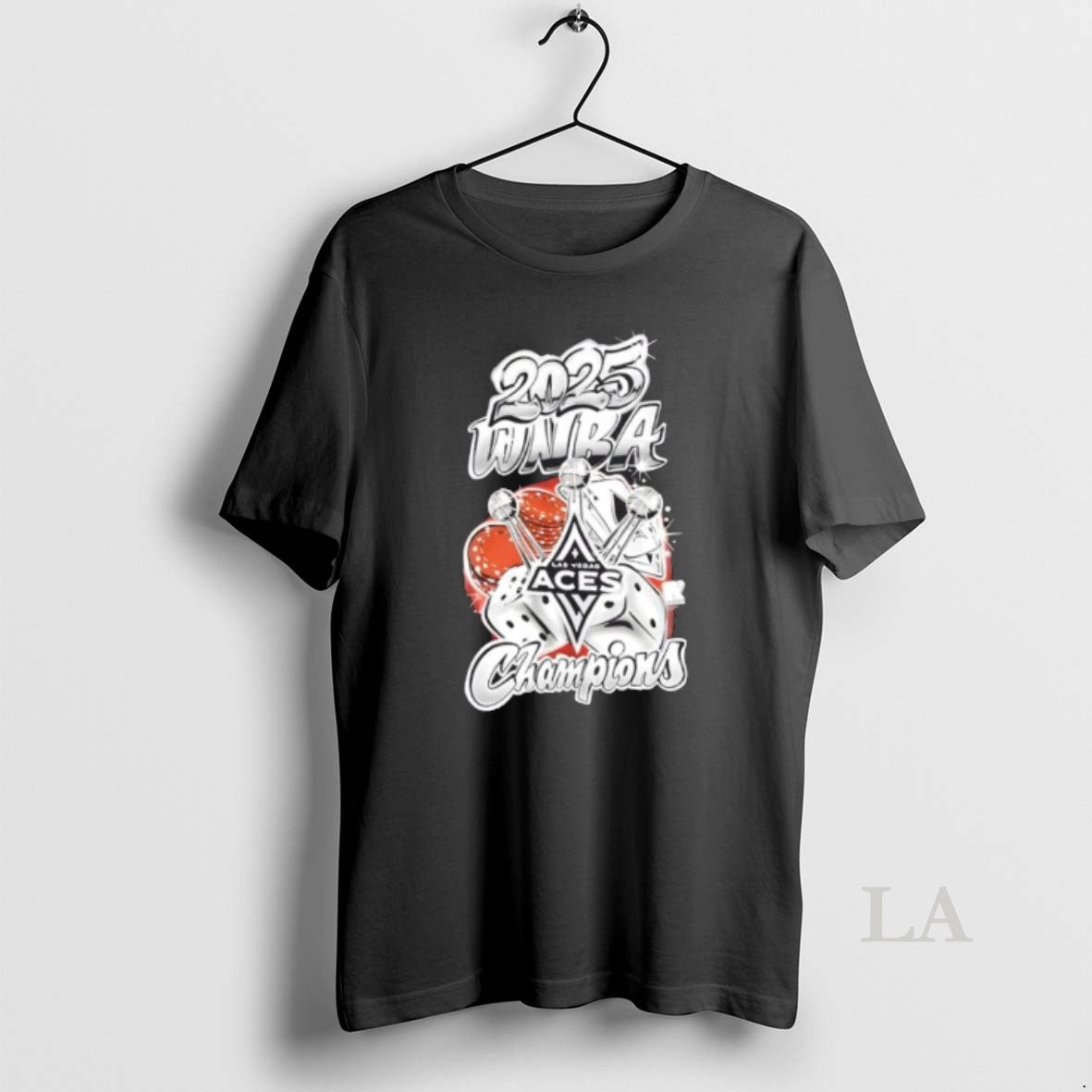 Original 2025 Wnba Champions Las Vegas Aces Logo 2 Sided T-Shirts, Hoodie, Sweatshirt - T-Shirt, Sweatshirt, Hoodie