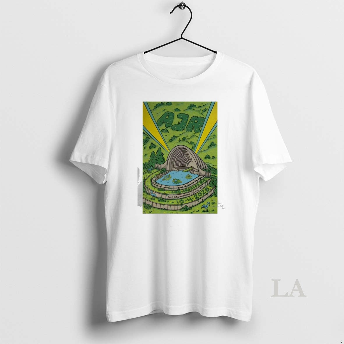 Original Ajr Hollywood Bowl Los Angeles Ca Oct 4 2025 T-Shirts, Hoodie, Sweatshirt - T-Shirt, Sweatshirt, Hoodie