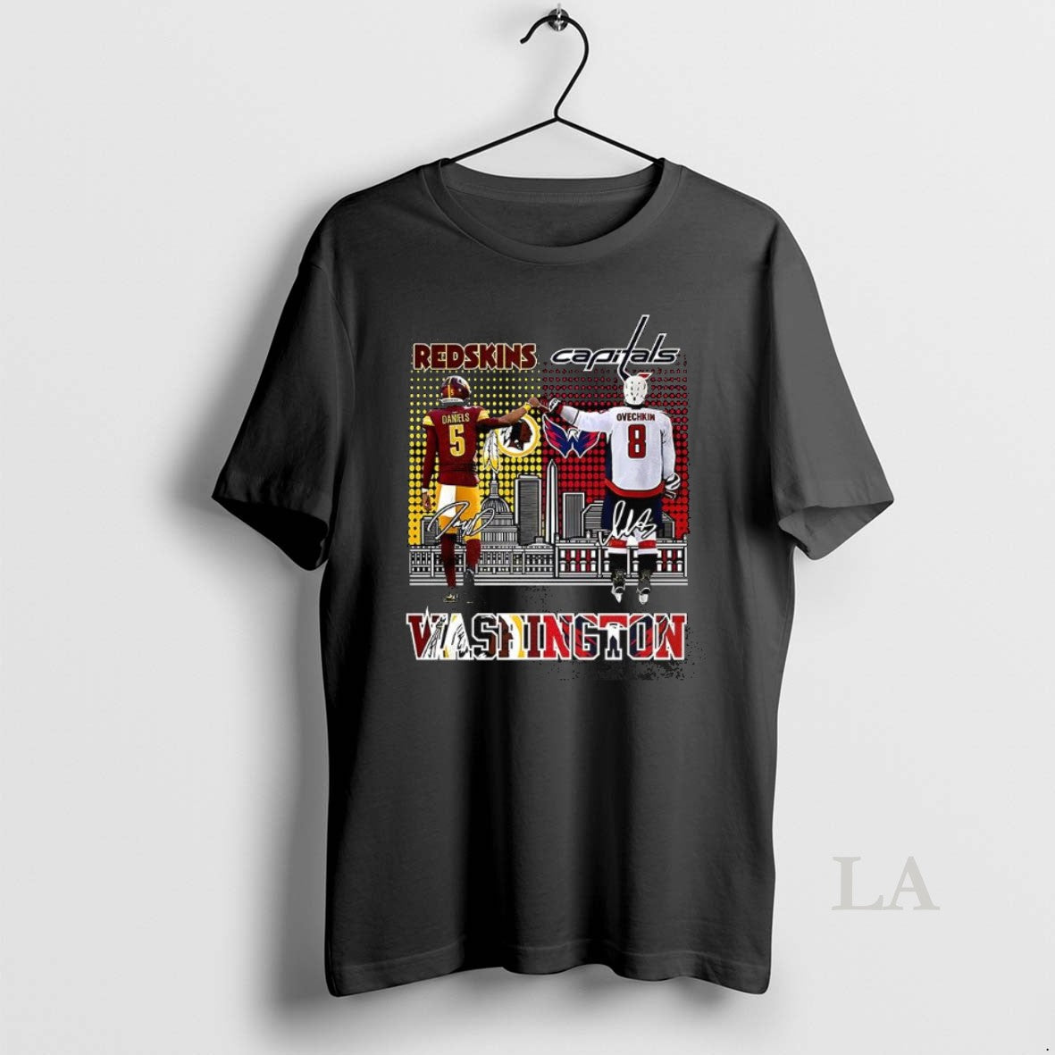 Original Alexander Ovechkin Washington Capitals Jayden Daniels Washington Commanders Signature T-Shirts, Hoodie, Sweatshirt - T-Shirt, Sweatshirt, Hoodie