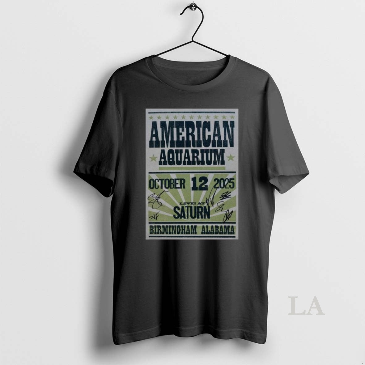 Original American Aquarium October 12 2025 Birmingham Alabama Long Sleve T-Shirts, Hoodie, Sweatshirt - T-Shirt, Sweatshirt, Hoodie