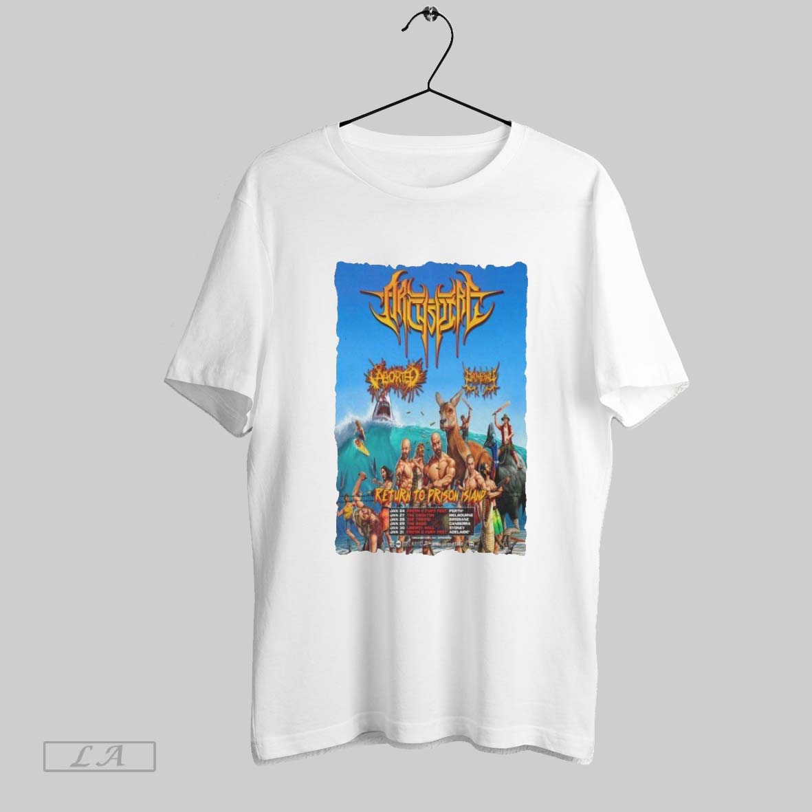 Original Archspire Return Prison Island Tour 2026 Dates T-Shirts, Hoodie, Sweatshirt - T-Shirt, Sweatshirt, Hoodie