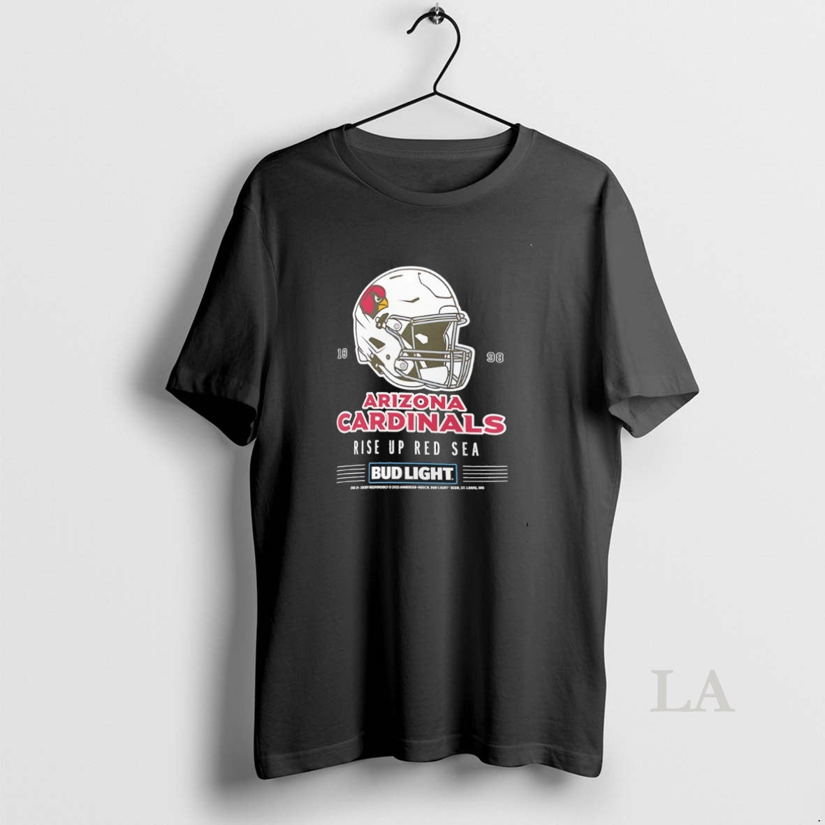 Original Arizona Cardinals Bud Light 1898 Rise Up Red Sea Football Helmet T-Shirts, Hoodie, Sweatshirt - T-Shirt, Sweatshirt, Hoodie