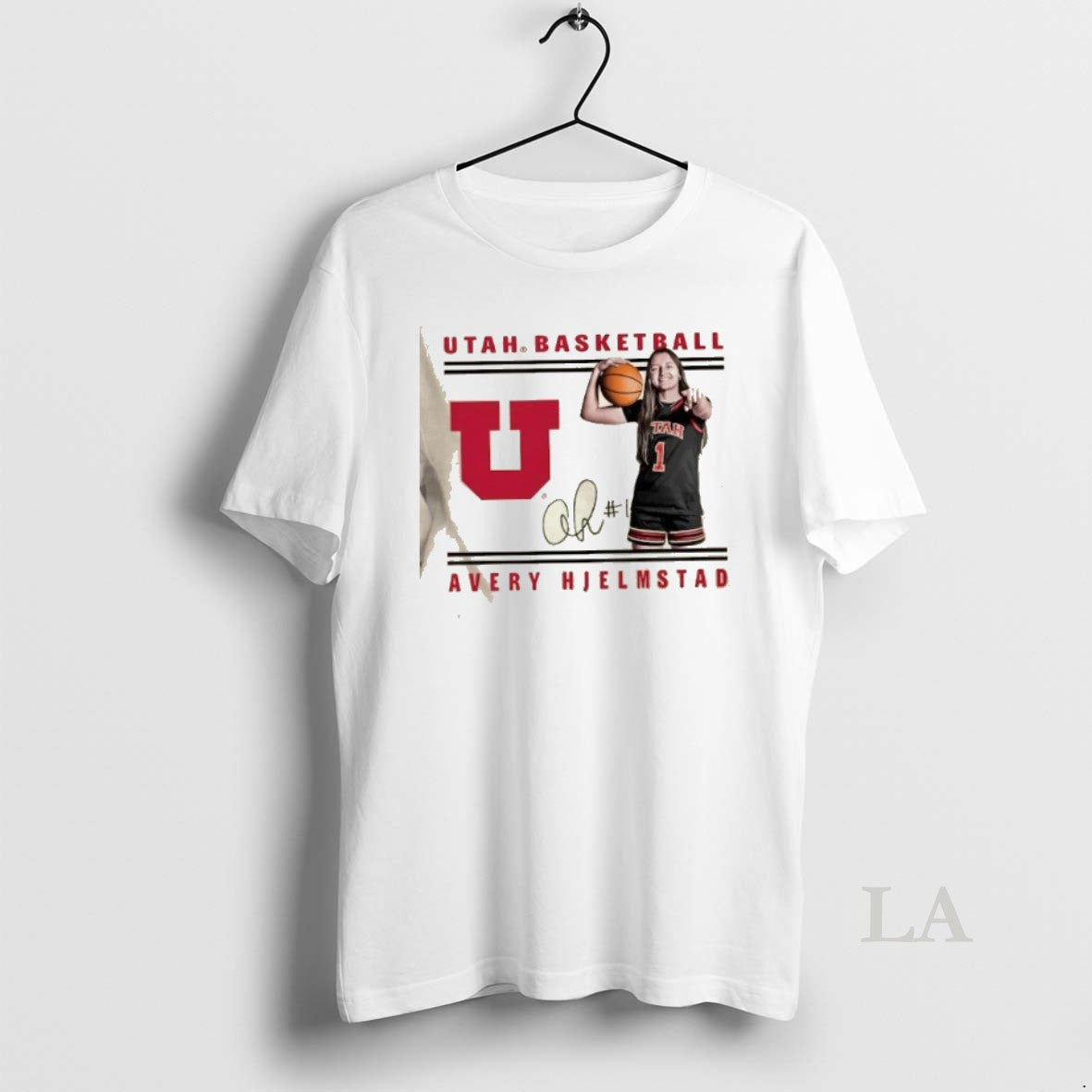 Original Avery Hjelmstad Utah Basketball Signature T-Shirts, Hoodie, Sweatshirt - T-Shirt, Sweatshirt, Hoodie