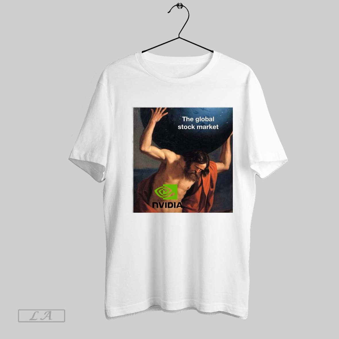Original Awesome Global Stock Market Nvidia Jesus T-Shirts, Hoodie, Sweatshirt - T-Shirt, Sweatshirt, Hoodie