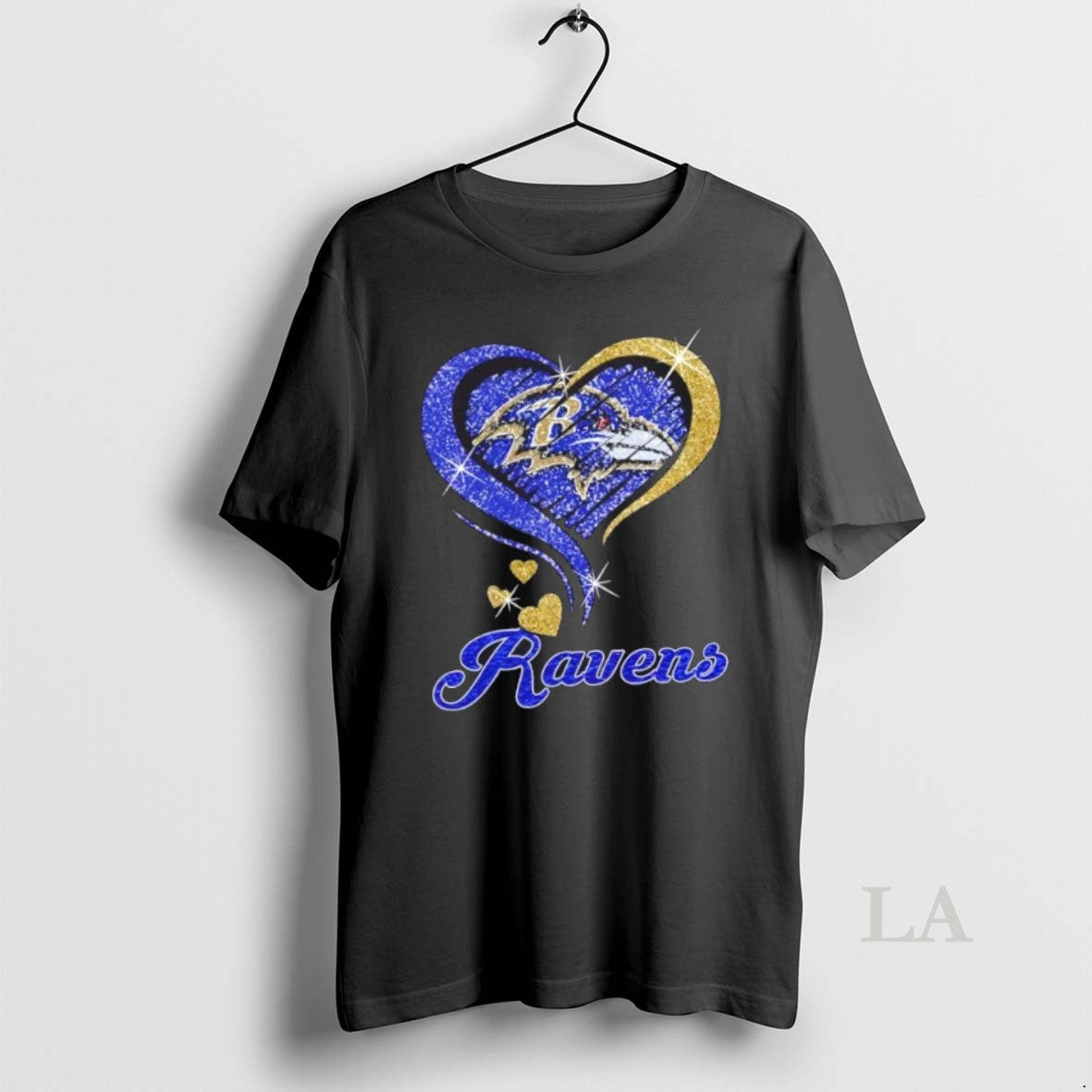 Original Baltimore Ravens Football Glitter Heart Fans T-Shirts, Hoodie, Sweatshirt - T-Shirt, Sweatshirt, Hoodie