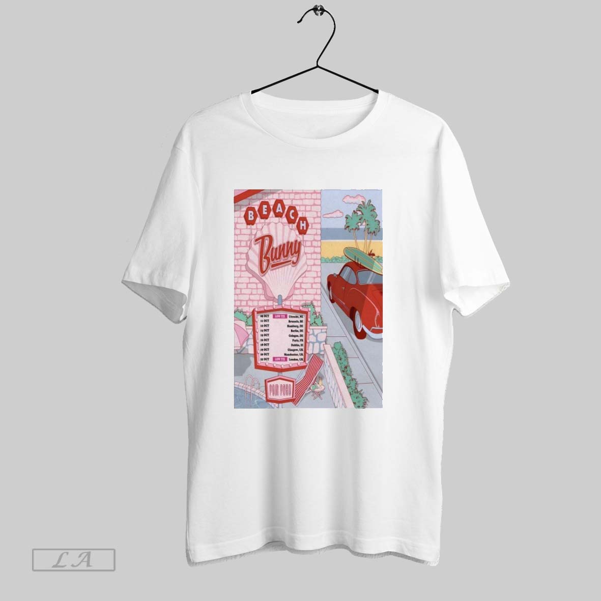 Original Beach Bunny Pom Poko Uk Eu Tour 2025 Dates T-Shirts, Hoodie, Sweatshirt - T-Shirt, Sweatshirt, Hoodie