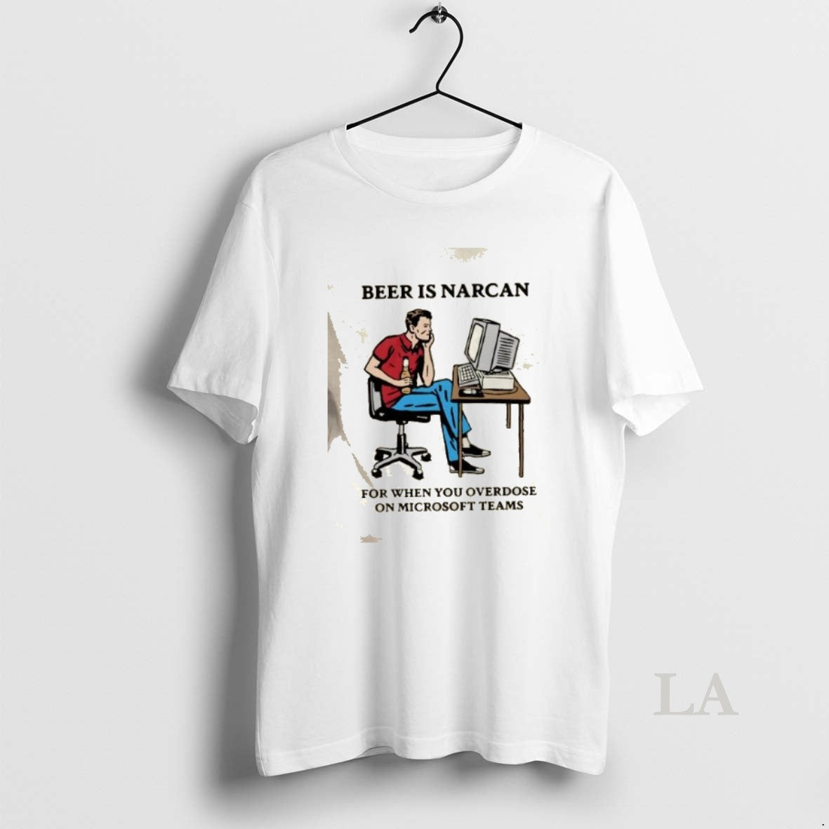 Original Beer Is Narcan When You Overdose Teams Cartoon T-Shirts, Hoodie, Sweatshirt - T-Shirt, Sweatshirt, Hoodie
