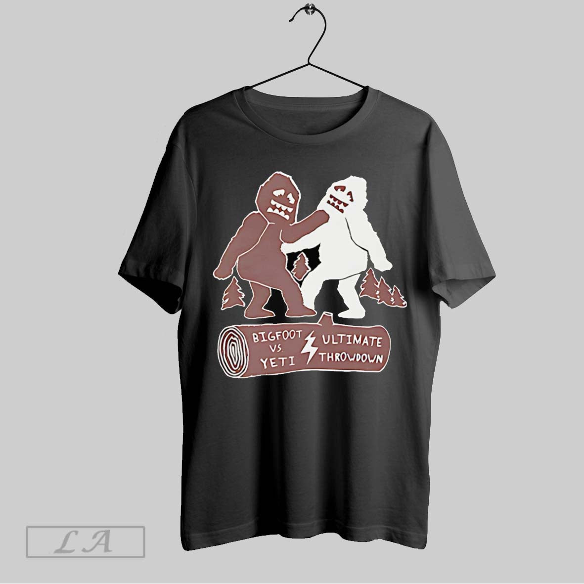 Original Bigfoot Vs Yeti Throwdown T-Shirts, Hoodie, Sweatshirt - T-Shirt, Sweatshirt, Hoodie
