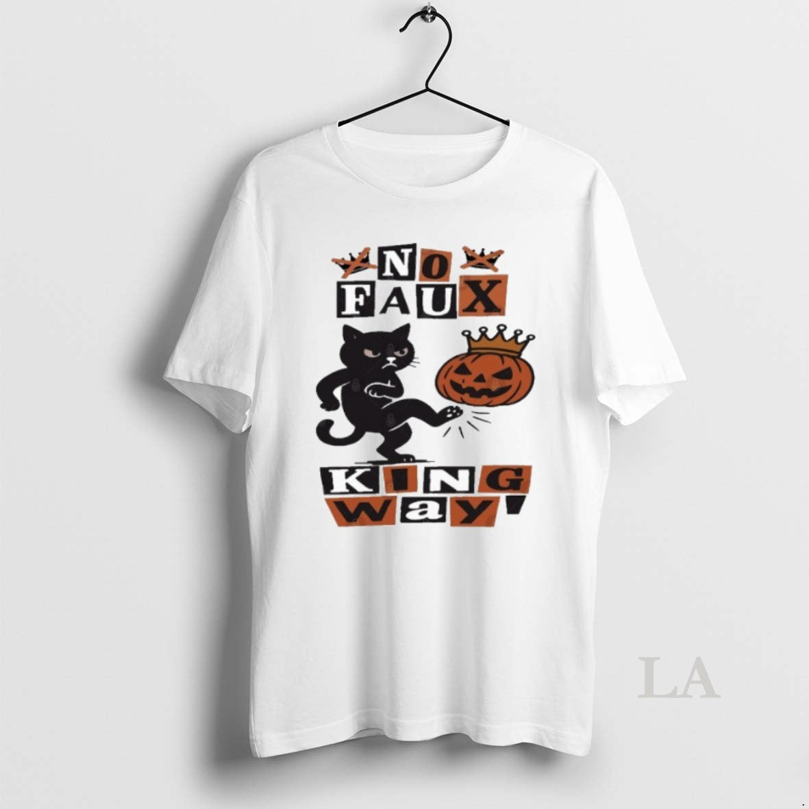 Original Black Cat Halloween No Kings Protest T-Shirts, Hoodie, Sweatshirt - T-Shirt, Sweatshirt, Hoodie