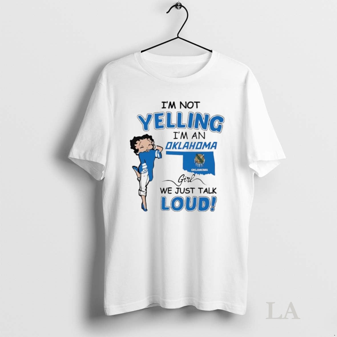 Original Boop Im Not Yelling Im Oklahoma Girl We Just Talk Loud T-Shirts, Hoodie, Sweatshirt - T-Shirt, Sweatshirt, Hoodie