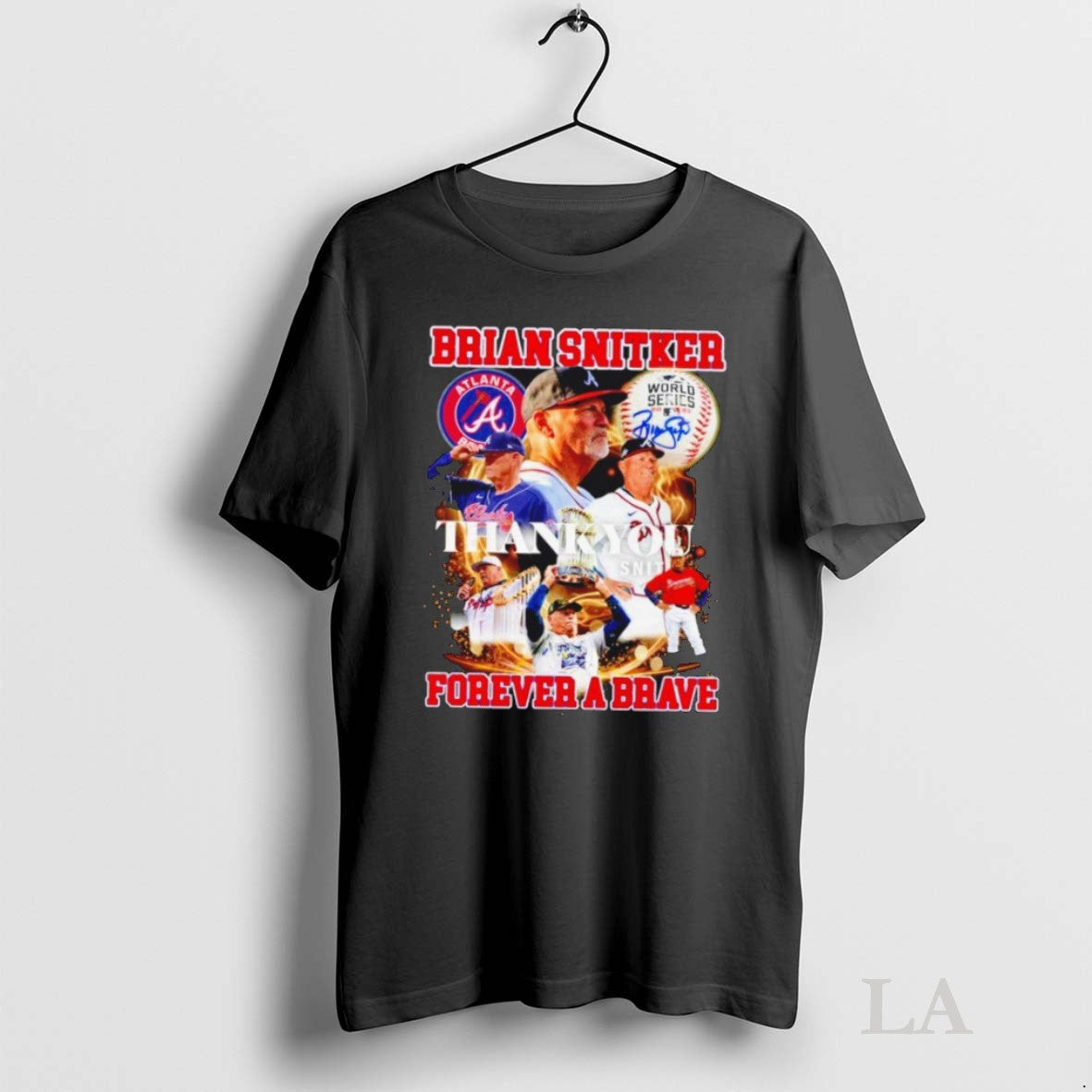 Original Brian Snitker Thank You Forever Braves T-Shirts, Hoodie, Sweatshirt - T-Shirt, Sweatshirt, Hoodie