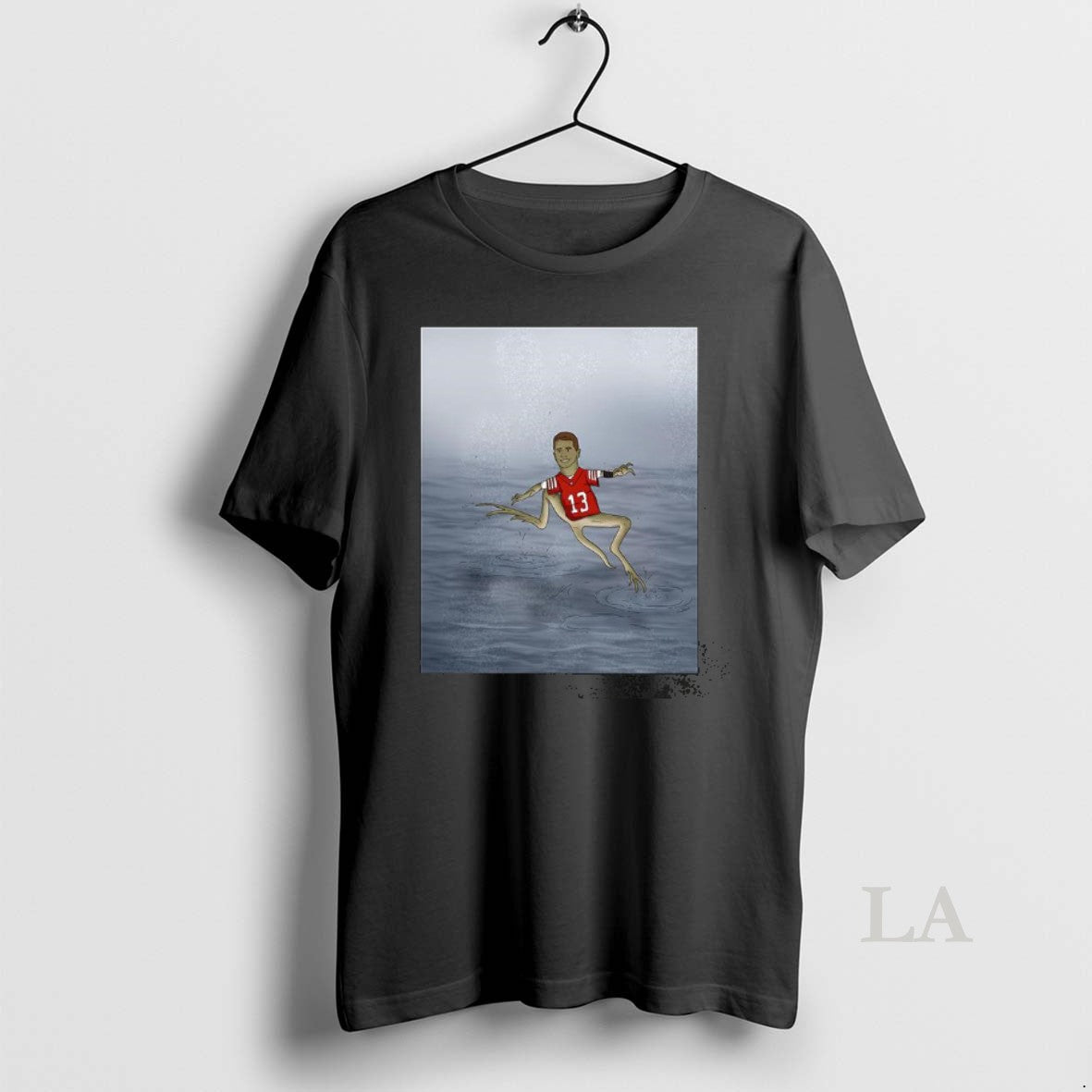 Original Brock Purdy Jesus Christ Lizard Running Water T-Shirts, Hoodie, Sweatshirt - T-Shirt, Sweatshirt, Hoodie