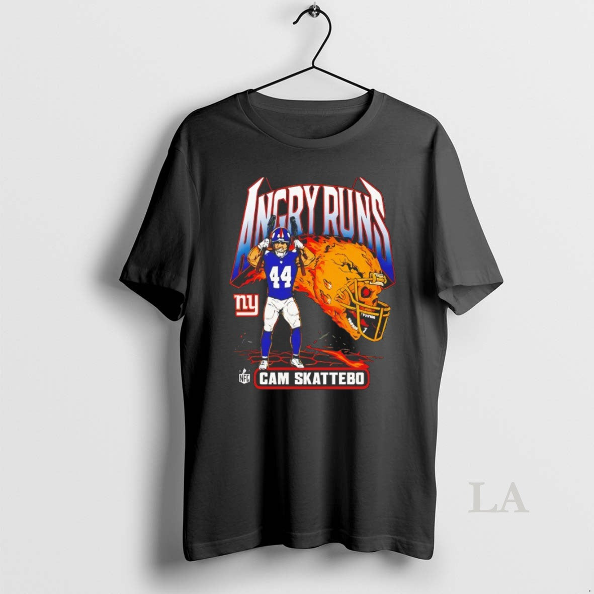 Original Cam Skattebo New York Giants Angry Runs Player T-Shirts, Hoodie, Sweatshirt - T-Shirt, Sweatshirt, Hoodie