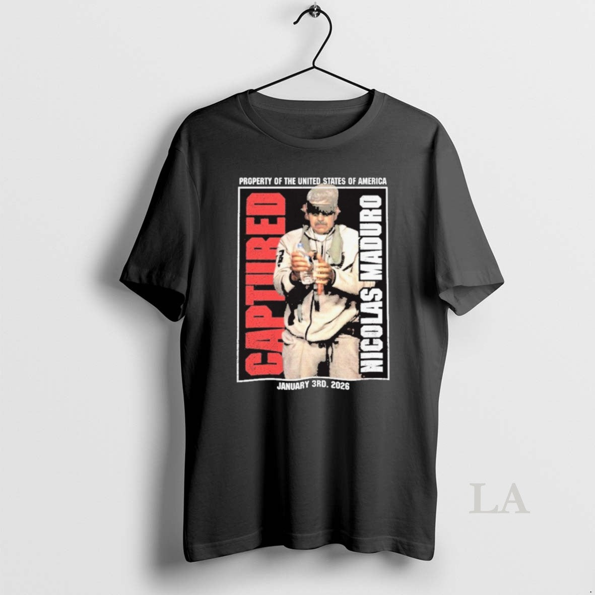 Original Captured Nicolas Maduro Property United States America Free Venezuela T-Shirts, Hoodie, Sweatshirt - T-Shirt, Sweatshirt, Hoodie