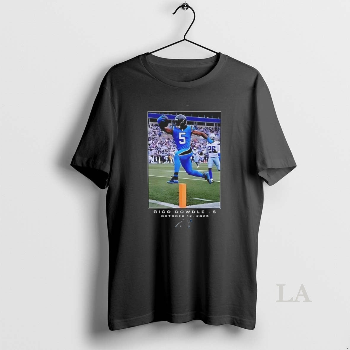 Original Carolina Panthers Rico Dowdle 5 October 12 2025 T-Shirts, Hoodie, Sweatshirt - T-Shirt, Sweatshirt, Hoodie