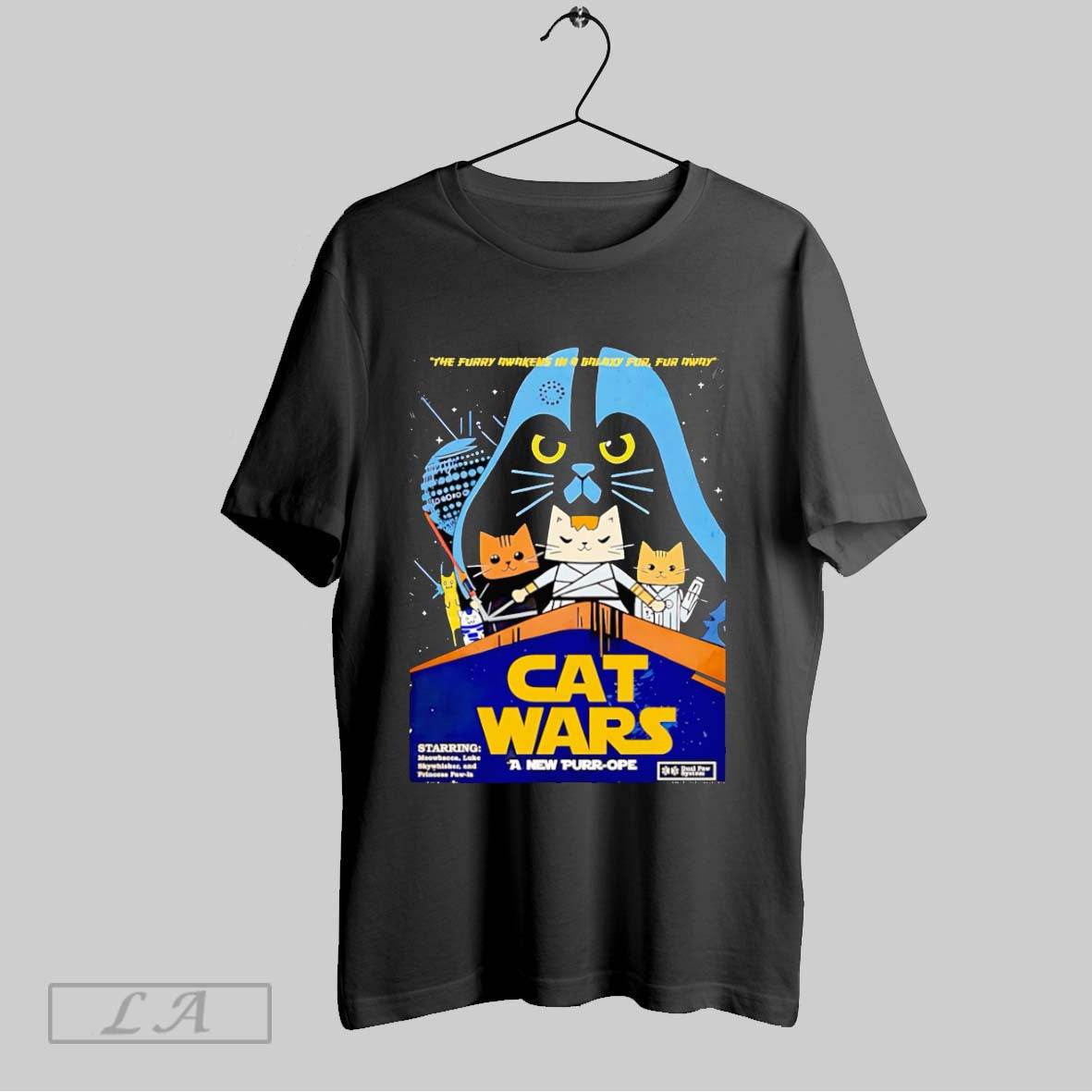 Original Cat Wars Furry Awakens Galaxy Fur Fur Away T-Shirts, Hoodie, Sweatshirt - T-Shirt, Sweatshirt, Hoodie