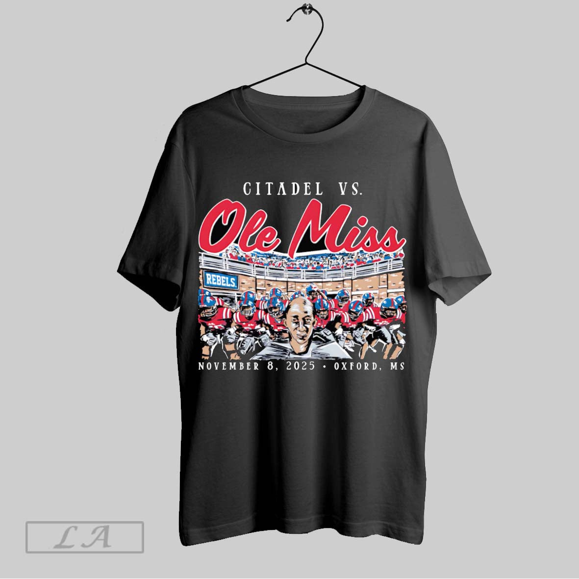 Original Citadel Vs Ole Miss Game Day 2025 T-Shirts, Hoodie, Sweatshirt - T-Shirt, Sweatshirt, Hoodie