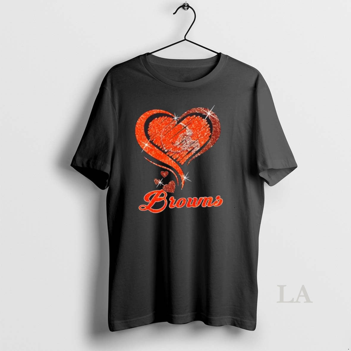 Original Cleveland Browns Football Glitter Heart Fans T-Shirts, Hoodie, Sweatshirt - T-Shirt, Sweatshirt, Hoodie