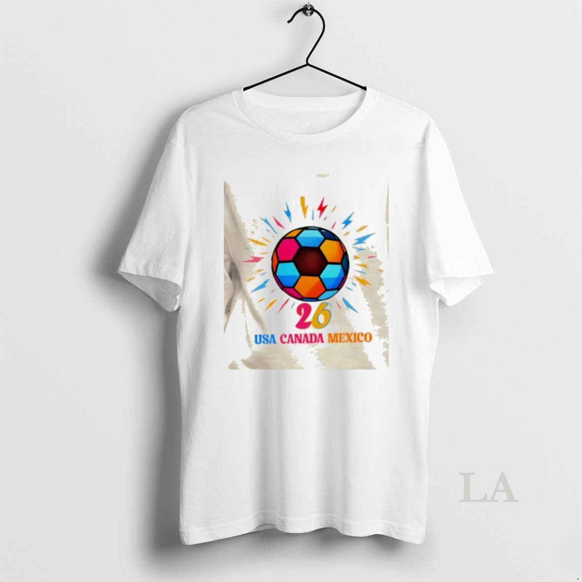 Original Colorful Soccer Ball Usa Canada Mexico 2026 T-Shirts, Hoodie, Sweatshirt - T-Shirt, Sweatshirt, Hoodie