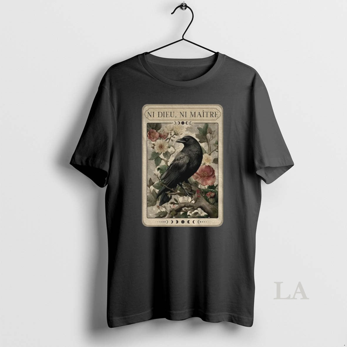 Original Crow F Caw F Ni Dieu Ni Maitre Card T-Shirts, Hoodie, Sweatshirt - T-Shirt, Sweatshirt, Hoodie