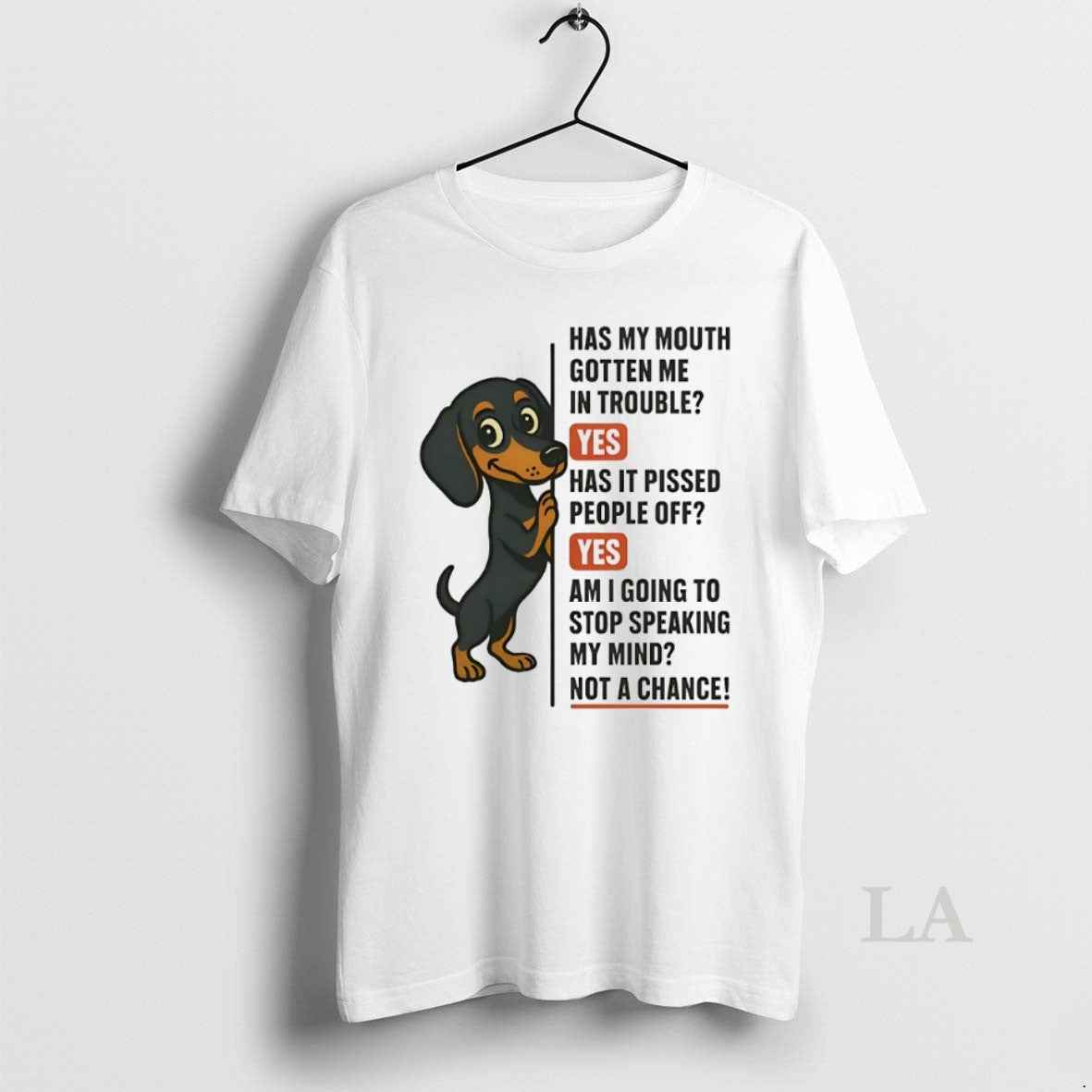 Original Dachshund Has My Mouth Gotten Me Trouble Yes Has Pissed People Off T-Shirts, Hoodie, Sweatshirt - T-Shirt, Sweatshirt, Hoodie