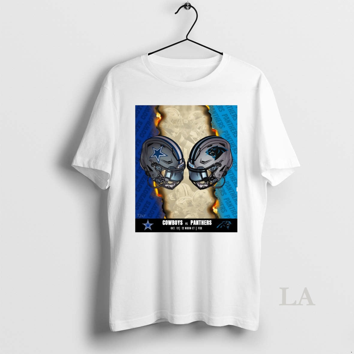 Original Dallas Cowboys Vs Carolina Panthers October 12 2025 Countdown Kickoff T-Shirts, Hoodie, Sweatshirt - T-Shirt, Sweatshirt, Hoodie