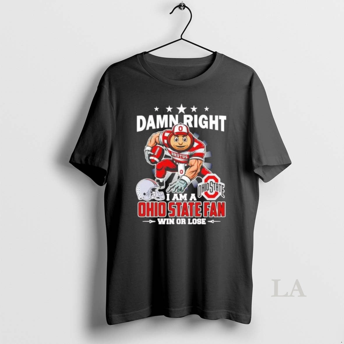 Original Damn Right I Am Ohio State Fan Win Lose Mascot T-Shirts, Hoodie, Sweatshirt - T-Shirt, Sweatshirt, Hoodie