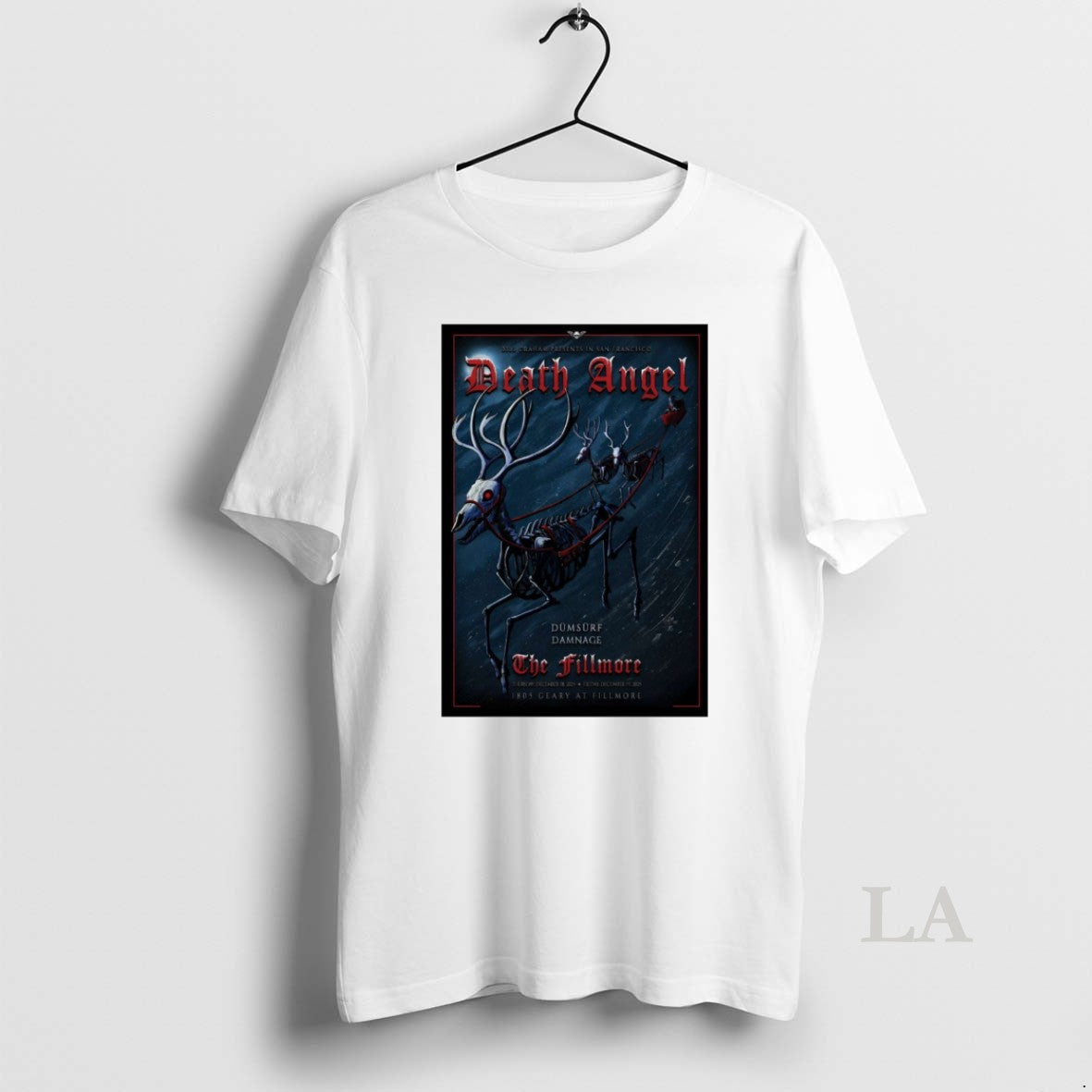 Original Death Angel December 18 2025 San Francisco Ca T-Shirts, Hoodie, Sweatshirt - T-Shirt, Sweatshirt, Hoodie